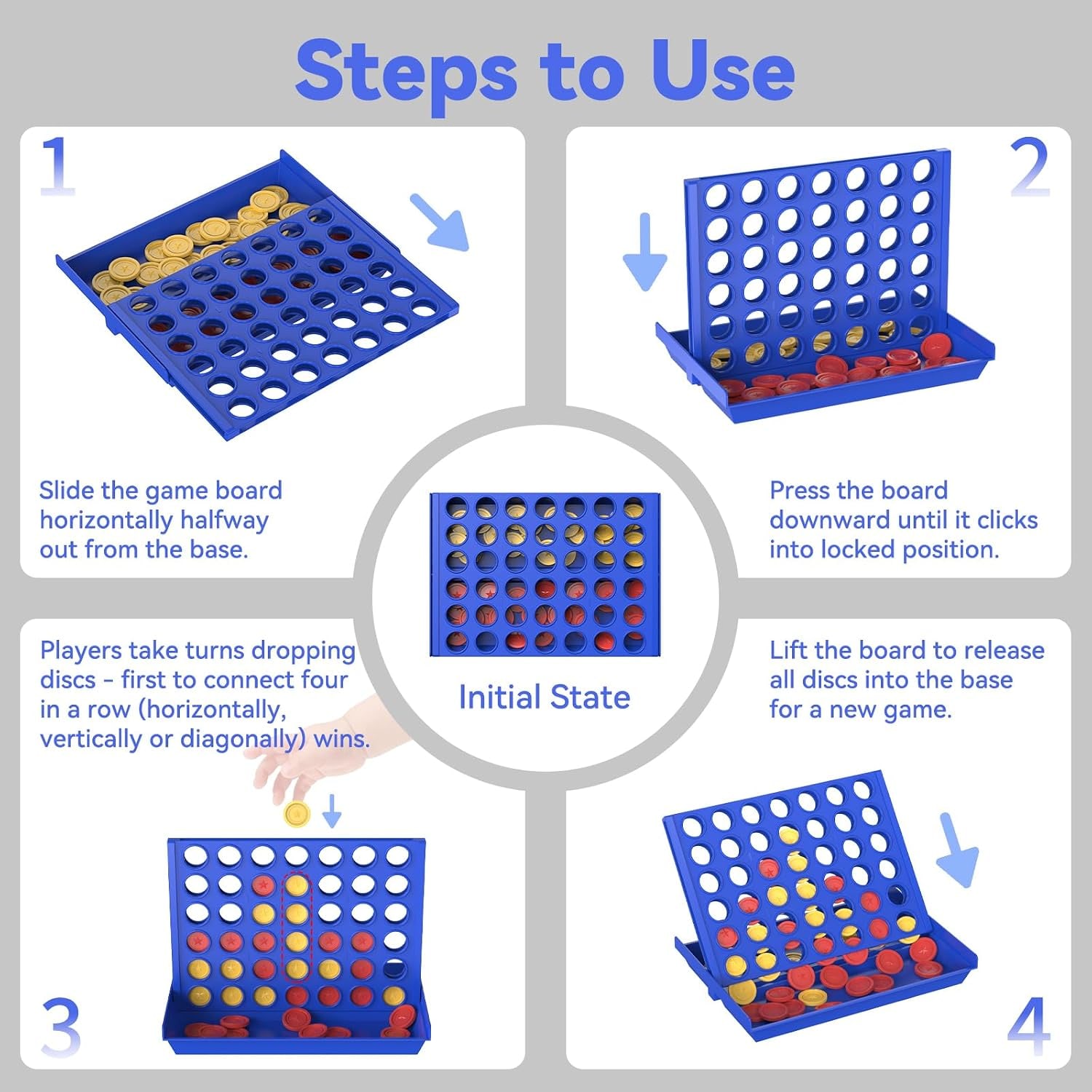 Large Four in a Row Game: image 5