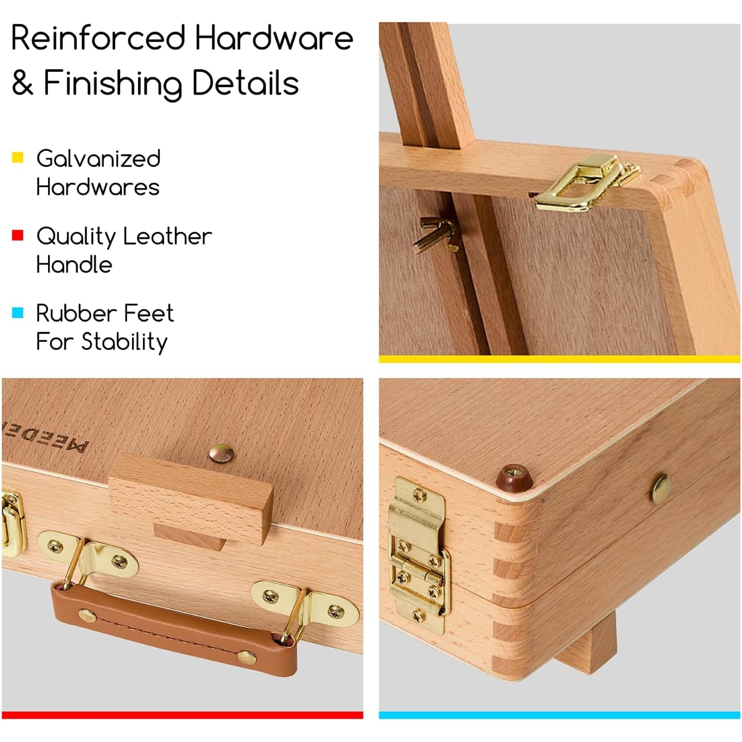 Tabletop Easel with Storage Box