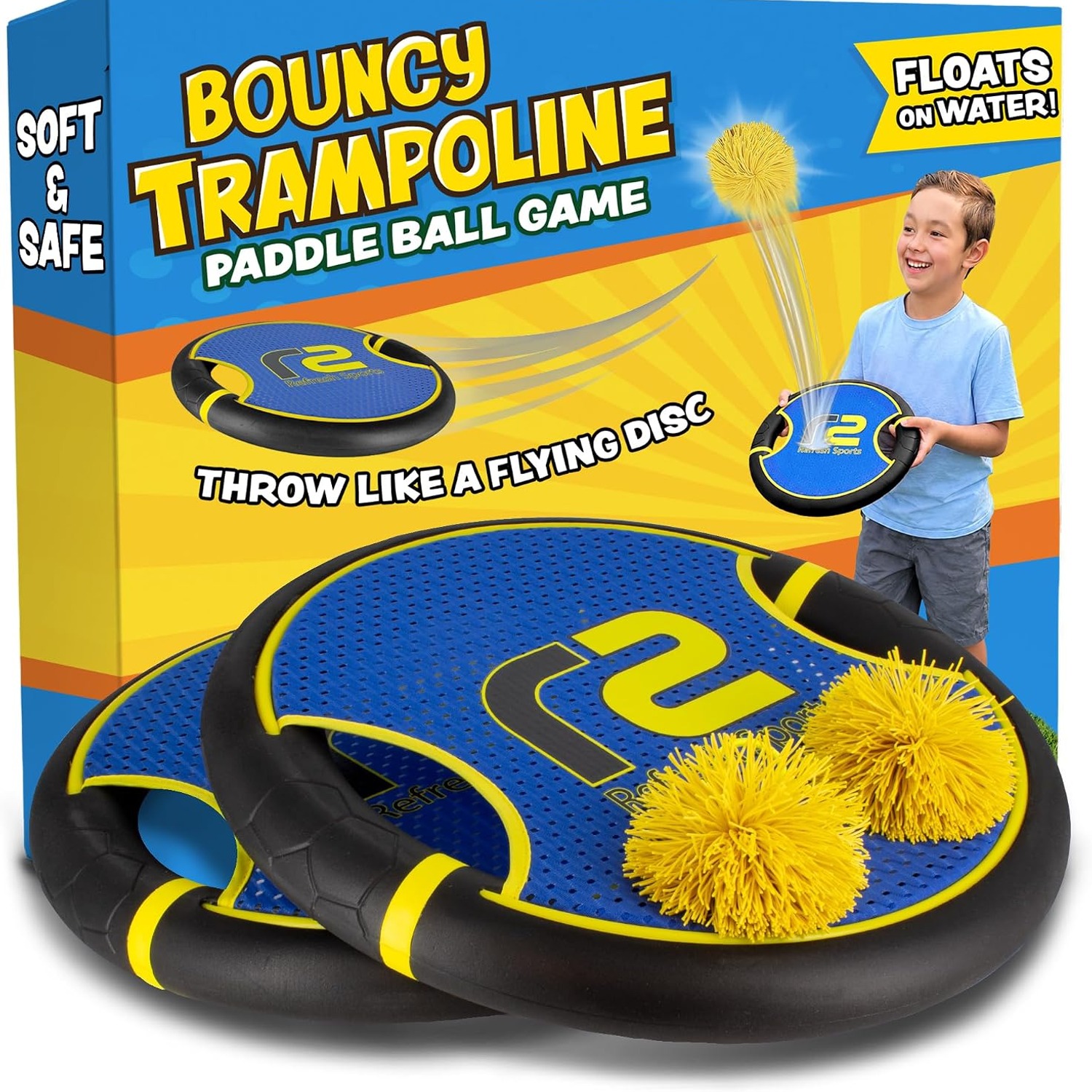 Toss and Catch Paddle Game