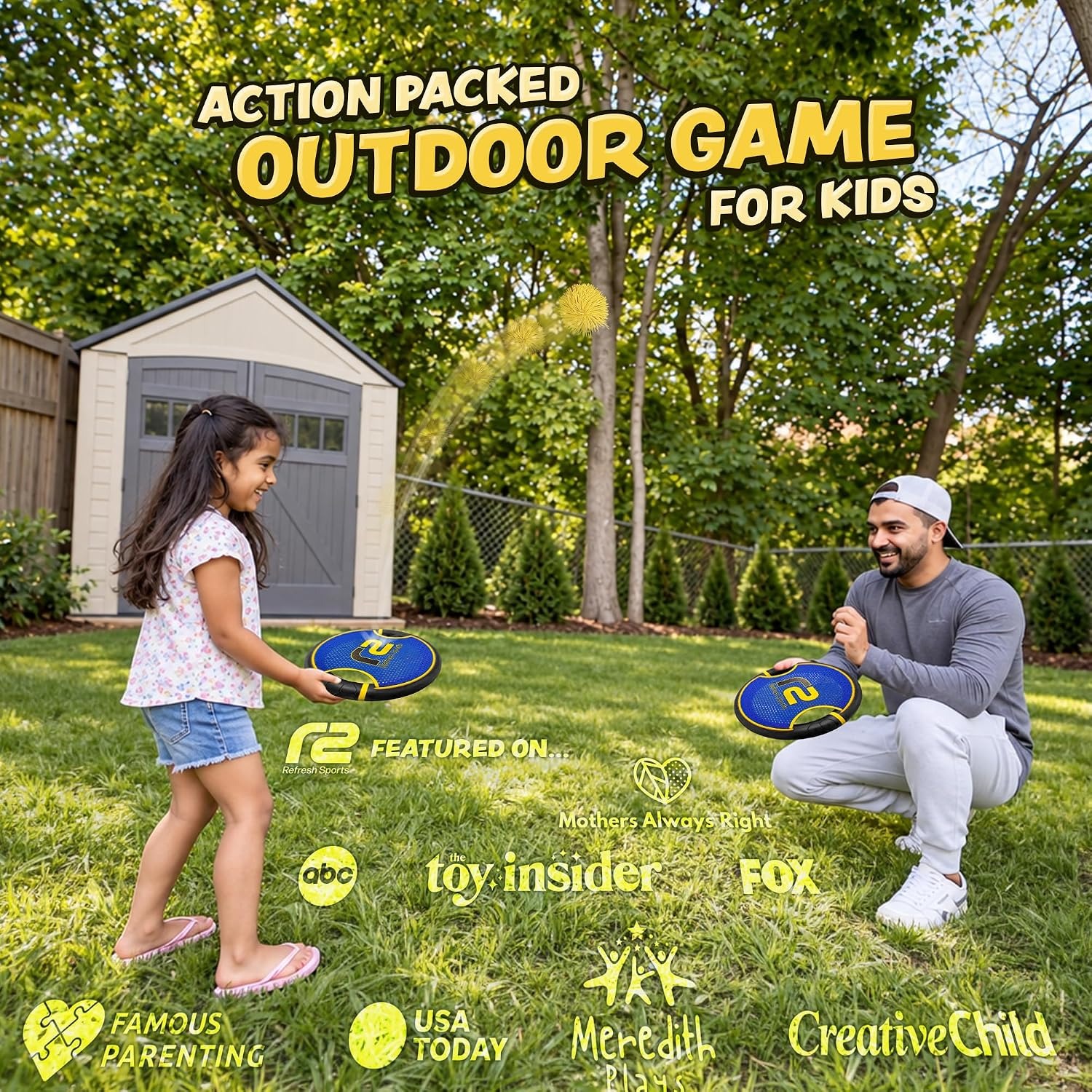 Toss and Catch Paddle Game: image 2